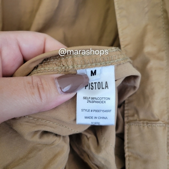 Pistola Abigail Long Sleeve Carpenter Jumpsuit - Picture 8 of 9